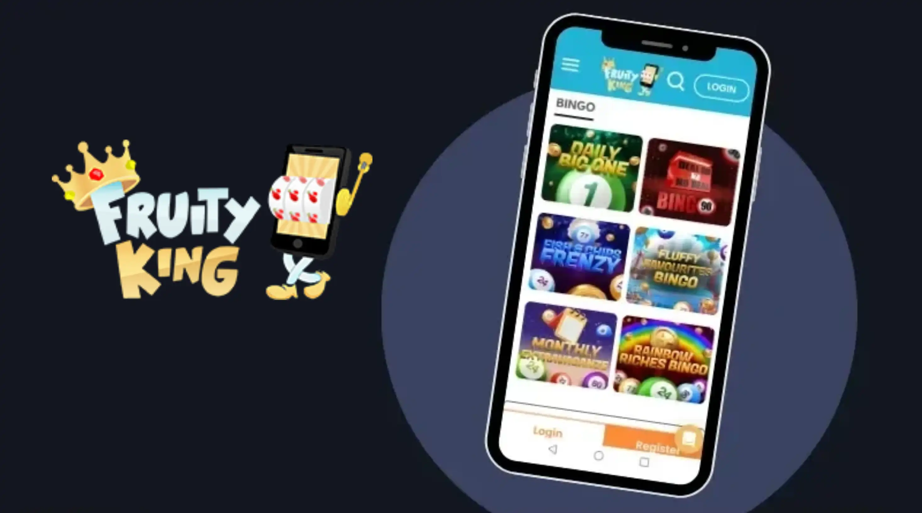 FruityKing Casino App Screenshot